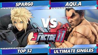 S Factor 11 - Spargo (Cloud) Vs. a.qua (Kazuya) Smash Ultimate - SSBU