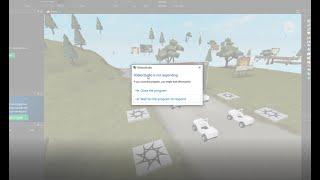 Roblox Studios not responding (fix)