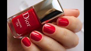 Обзор оригинального DIOR Лак для ногтей Dior Vernis Couture 