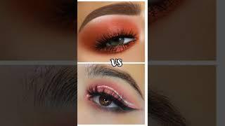 Red lovers ️️vs Pink lovers  dress heels nails#choose #aesthetic #challenge #viral #shorts