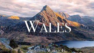 Wales 4K Drone Nature Film - Inspiring Piano Music - Relaxation On TV