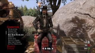 Red Dead Redemption All 143 Multiplayer Characters (DLC+ Legendary)