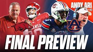 Auburn vs Arkansas Preview on the Plains | SEC Showdown between Sam Pittman and Hugh Freeze