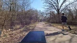 Bicycle Ride on Gary Haller Trail South, Lenexa KS