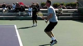 Marat Safin Forehand and Backhand in Slow Motion (210 fps)