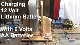 Charging 12 Volt Battery With 6 Volts On Bedini Motor SSG