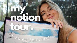  Notion Tour | How I Organize + Plan My Life