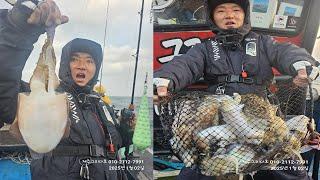 25년 새해 제주심해갑오징어를 2마리를 목표로 오셨다구요 ??? 제주갑오징어낚시 입문자분들만 보세요