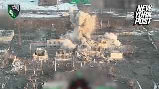 Ukraine special forces capture 9 Russian soldiers by blowing up building next to them: video