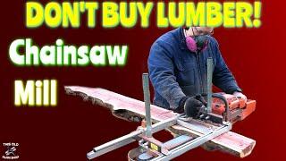 Turn Fallen Trees into Beautiful Lumber! DIY with the Granberg G778 Alaskan Mill (Budget-Friendly)