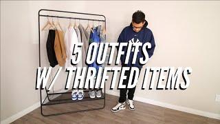HOW TO STYLE THRIFTED ITEMS || THEBRANFLAKES TV