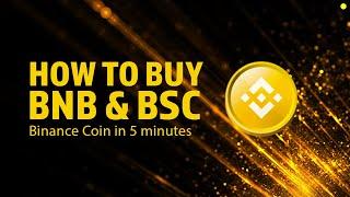 How to Buy BNB Binance Coin in less than 5 minutes! 2024 Tutorial