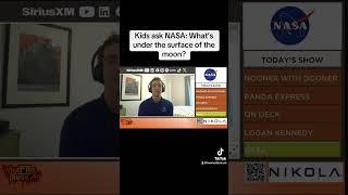 Kids ask NASA: What’s under the surface of the moon? #nasa #spacex #blueorigin #moon #space