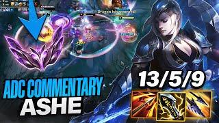 Ashe ADC Guide: Winning Games After Losing Lane vs Jhin | High Elo Commentary