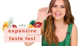 'A Week Away' Star Bailee Madison Really Tries Her Best | Expensive Taste Test | Cosmopolitan