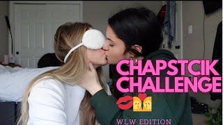 WLW CHAPSTICK CHALLENGE!! ‍️‍‍ |Mattie & Jocelyn|