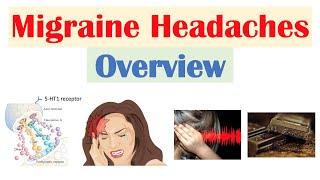 Migraine Headache (Overview) | Pathophysiology, Triggers, Phases, Symptoms, Diagnosis, Treatment