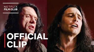 The Disaster Artist and The Room Side By Side Comparisons | Netflix