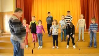 Lesson with children on Acting Skills: Breathing. Muscle freedom. Articulation gymnastics. Riga.