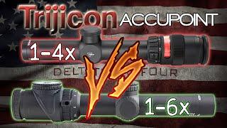 TRIJICON ACCUPOINT tr24 (1-4x) VS tr25 (1-6x)