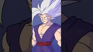 BEAST GOHAN #shorts  #dragonball #beast #gohan #gohanbeast #dbs #kishinpain #anime #animation