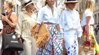Summer 2025 Milan Street StyleElegant Beautiful Fashion - What to Wear in Milan Now #vogue