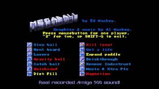 Amiga music: Megaball (main theme - real recording)