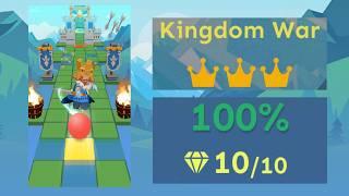 Rolling Sky Level 69 Kingdom War All Gems and Crowns []