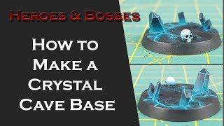 Paint-tech 19 - Blackstone Fortress / Crystal Cave Bases / Warpstone Gems