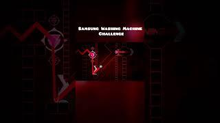 Samsung Washing Machine Challenge In Geometry Dash #geometrydash #gdupdate #gd #shorts #gaming #gmd