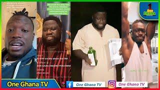 Kofi pages f!res back at Azuka, set to sυe him for printing his pic & cυrsing him after  tiktok live