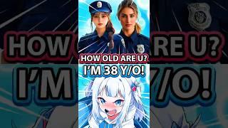 How Old Are You Gura? [Gawr Gura Hololive EN] #vtuberclips #hololiveen