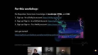 Getting Starting with Communications APIs | Dolby.io Developer Days