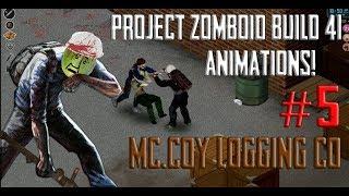 The Mcoy Raid | Project Zomboid Build 41 Animation Lets Play Episode #5