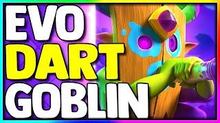 The *BEST* Evo Dart Goblin Deck in Clash Royale