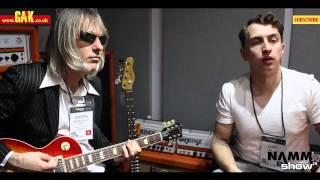 Orange Amplification - Dual Dark guitar amps and OB-1K bass amp at NAMM 2014
