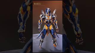 Warframe Gauss Fashion Frame #Warframe #Gauss #FashionFrame