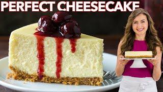 How to make the PERFECT CHEESECAKE with Cherry Sauce