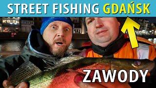 ZAWODY  Władowy Sandacz w GDAŃSKU - street fishing na wodach morskich...