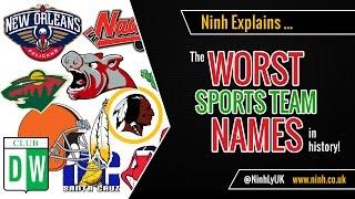 The Worst Sports Teams Names in History - EXPLAINED!