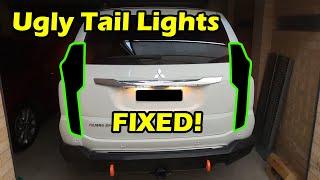 Pajero Montero Sport Tail Light Modification Fix