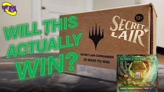 Can This Deck Even Win??? | Secret Lair Commander Deck: 20 Ways to Win Unboxing | TM MTG