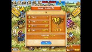 Farm Frenzy 3 Madagascar (level 57) only GOLD Веселая ферма 3 Мадагаскар (Уровень 57) Золото