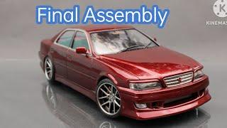 Aoshima Toyota Chaser JZX100 Vertex 1/24 - final assembly