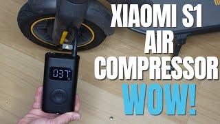 Xiaomi S1 Portable Electric Air Compressor Review Unboxing