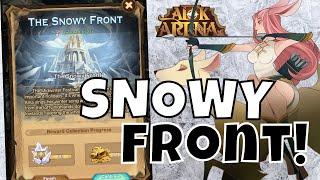 THE SNOWY FRONT - FAST GUIDE - WANDERING BALLOON! [FURRY HIPPO AFK ARENA]