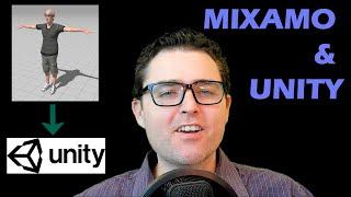 How to Import and Animate Free Mixamo Character Assets in Unity 3D - Basic Tutorial for Unity Games