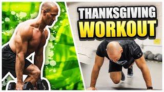 Full Body Workout | 30 Minute Dumbbell Workout For Thanksgiving
