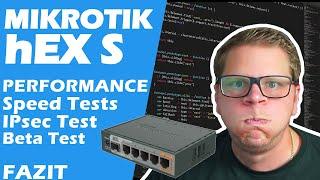 Mikrotik hEX S - Performance, Speed, IPsec Test - Fazit