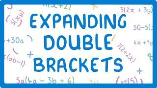 GCSE Maths - How to Expand Double Brackets  #36